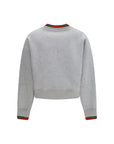 Gucci Gray/Grey V-Neck Sweatshirt