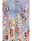 Zimmermann Awaken Billow Floral Maxi Long Dress