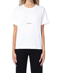 Saint Laurent Logo White T-Shirt