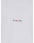 Saint Laurent Logo White T-Shirt