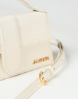 Jacquemus Ivory Cocco Le Grand Bambino Handbag
