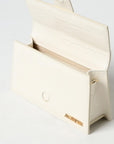 Jacquemus Ivory Cocco Le Grand Bambino Handbag
