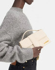 Jacquemus Ivory Cocco Le Grand Bambino Handbag