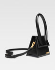 Jacquemus Le Chiquito Moyen Black Leather Handbag