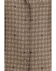 Max Mara Disco Silk Geometric Shirt - Brown