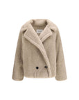 Max Mara Cambusa Alpaca-Cashmere Coat - Beige