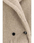 Max Mara Cambusa Alpaca-Cashmere Coat - Beige