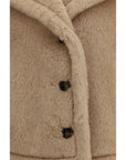 Max Mara Corvino Plush Teddy Coat - Beige