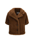 Max Mara Corvino4 Plush Teddy Coat - Brown