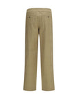 Burberry Warm Beige Casual Pants