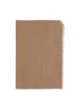 Max Mara Warm Beige Wool-Silk Scarf