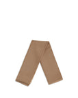 Max Mara Warm Beige Wool-Silk Scarf