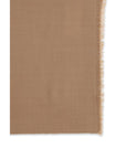 Max Mara Warm Beige Wool-Silk Scarf