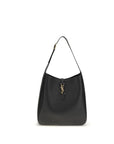 Saint Laurent Le 5 À 7 Leather Shoulder Bag - Black