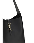 Saint Laurent Le 5 À 7 Leather Shoulder Bag - Black