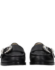 Jimmy Choo Cheril Black Leather Loafers