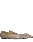 Jimmy Choo Alina Pink Pointed Toe Ballet Flats