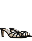 Jimmy Choo Black Kelsi 65 Heel Sandals