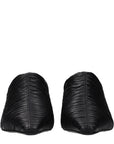 Jimmy Choo Lotta Black Leather Heeled Mules
