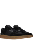 Jimmy Choo Florent Black Low Top Sneakers