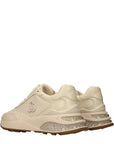Jimmy Choo Memphis Beige Low Top Sneakers