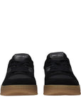 Jimmy Choo Florent Black Low Top Sneakers
