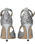 Jimmy Choo Emily 85 Stiletto Heels Silver