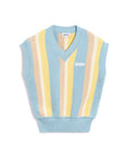 Autry Striped Knit Sweater Vest - Made In Italy