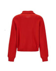 Autry Button Up Athletic Jacket - Red