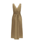 Brunello Cucinelli Midi Dress With Belt