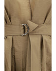 Brunello Cucinelli Midi Dress With Belt