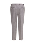 Prada Light Gray/Grey Tailored Suit Pants