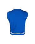 Autry Sleeveless Knit Top - Blue