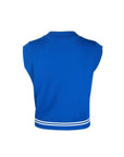 Autry Sleeveless Knit Top - Blue