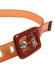 Miu Miu Cintura Square Buckle Belt