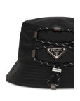 Prada Eco Re-Nylon Black Bucket Hat