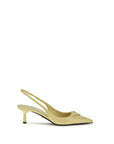 Prada Leather High Heel Slingback Pumps