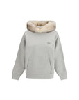 Prada Shearling Collar Sweatshirt - Marle Gray/Grey
