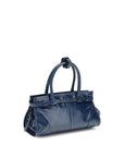 Prada Blue Bonnie Mini Leather Handbag