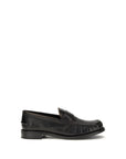 Prada Black Leather Loafers