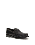Prada Black Leather Loafers
