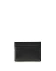 Saint Laurent Tiny Cassandre Card Holder - Black