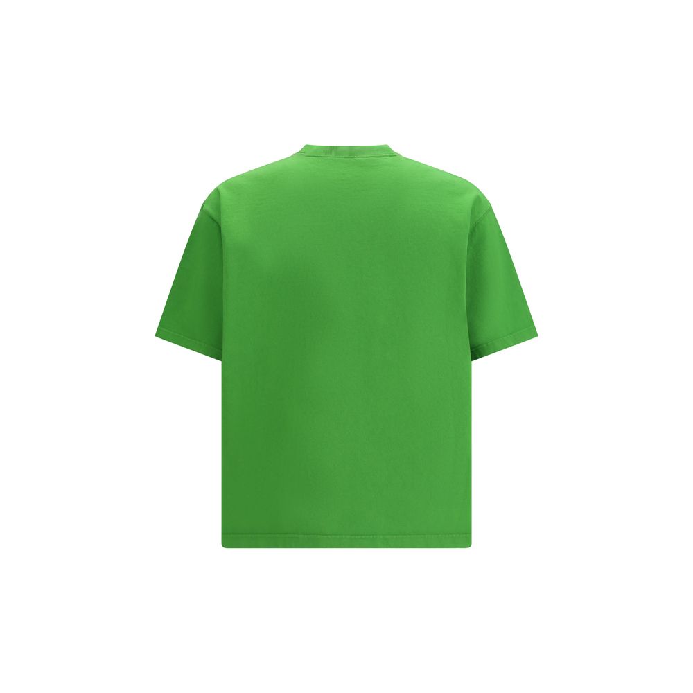 Prada Striking Green Cotton T-Shirt – Runway Door