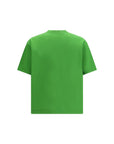 Prada Striking Green Cotton T-Shirt