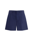 Prada Blue Cotton Chino Shorts