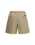 Prada Beige Cotton Chino Shorts