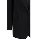 Max Mara Black Bosco Longline Blazer