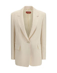 Max Mara Beige Bosco Blazer