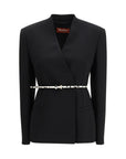 Max Mara Black Cady Blazer