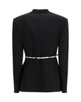 Max Mara Black Cady Blazer